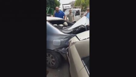 باقة الغربية: سائق يصطدم بعدد من السيارات 